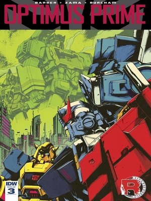 cover image of Optimus Prime (2016), Issue 3
